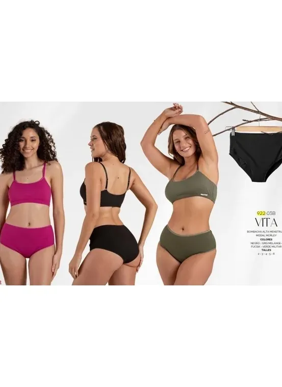 BOMBACHA ALTA MENSTRUAL DOLCISIMA Bombachas