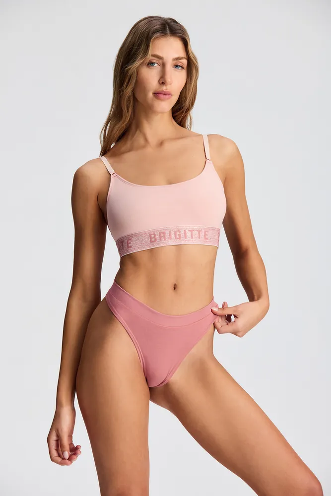 BRIGITTE 2200 CONJUNTO DE ALG Y LYCRA CON ELASTICO PERSONALIZADO