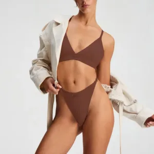 BRIGITTE 2428 CONJUNTO DE ALG Y LYCRA TRIANGULO Y LESS REGULABLE