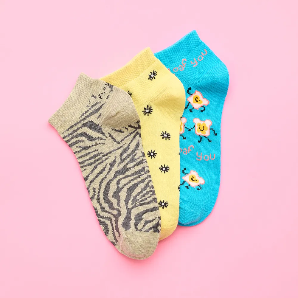 FLOYD MJ6 SOQUETE DE DAMA ESTAMPADO